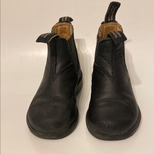 Blundstone Kids Black Leather Boots